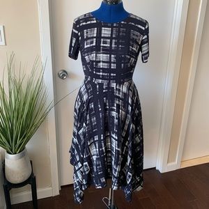 Navy Anthropologie Dress